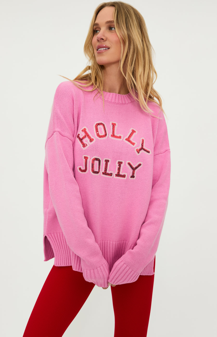 Callie Sweater- Gumdrop Pink