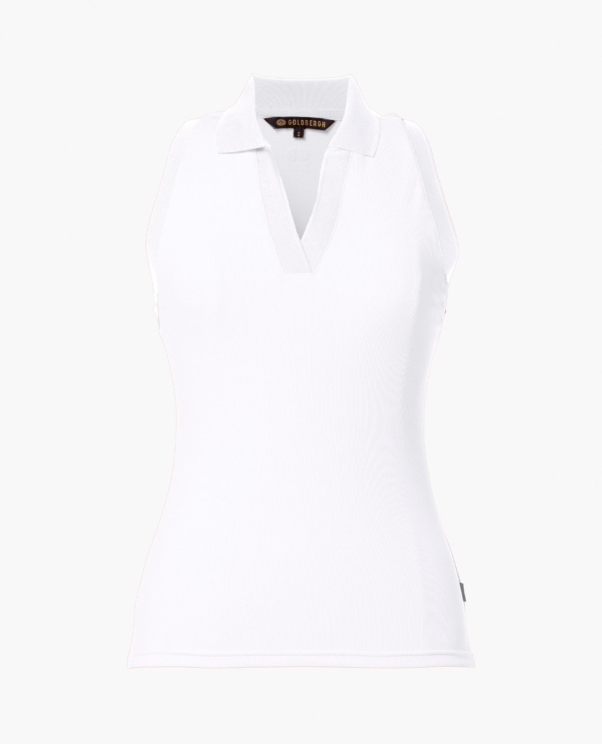 CAROLINE sleeveless top- white