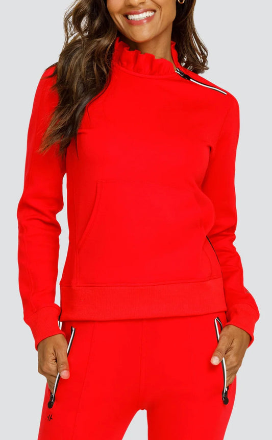 Condoleezza 
Pullover- dahlia red