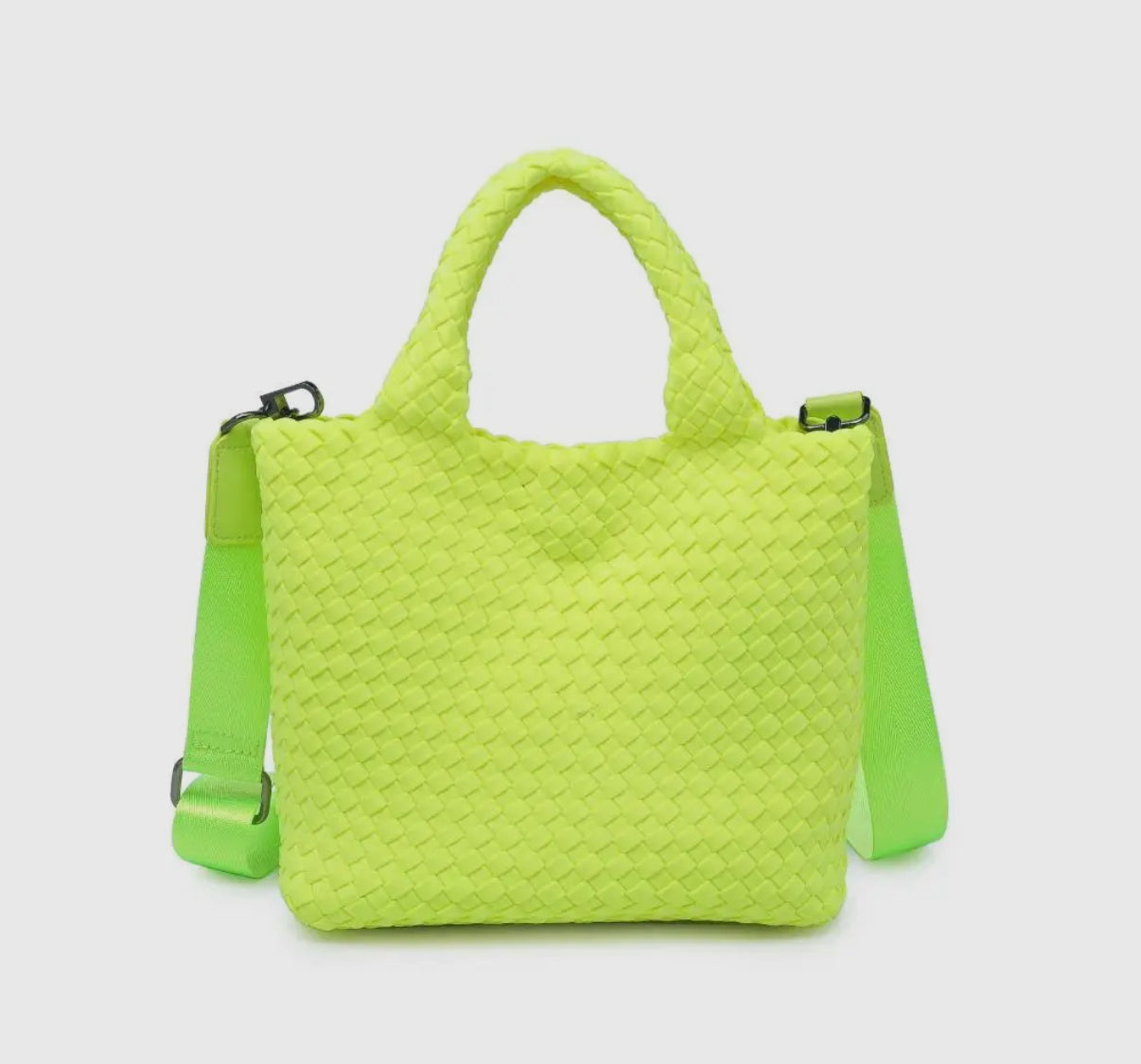 Sky’s the Limit Small Crossbody-Neon Yellow