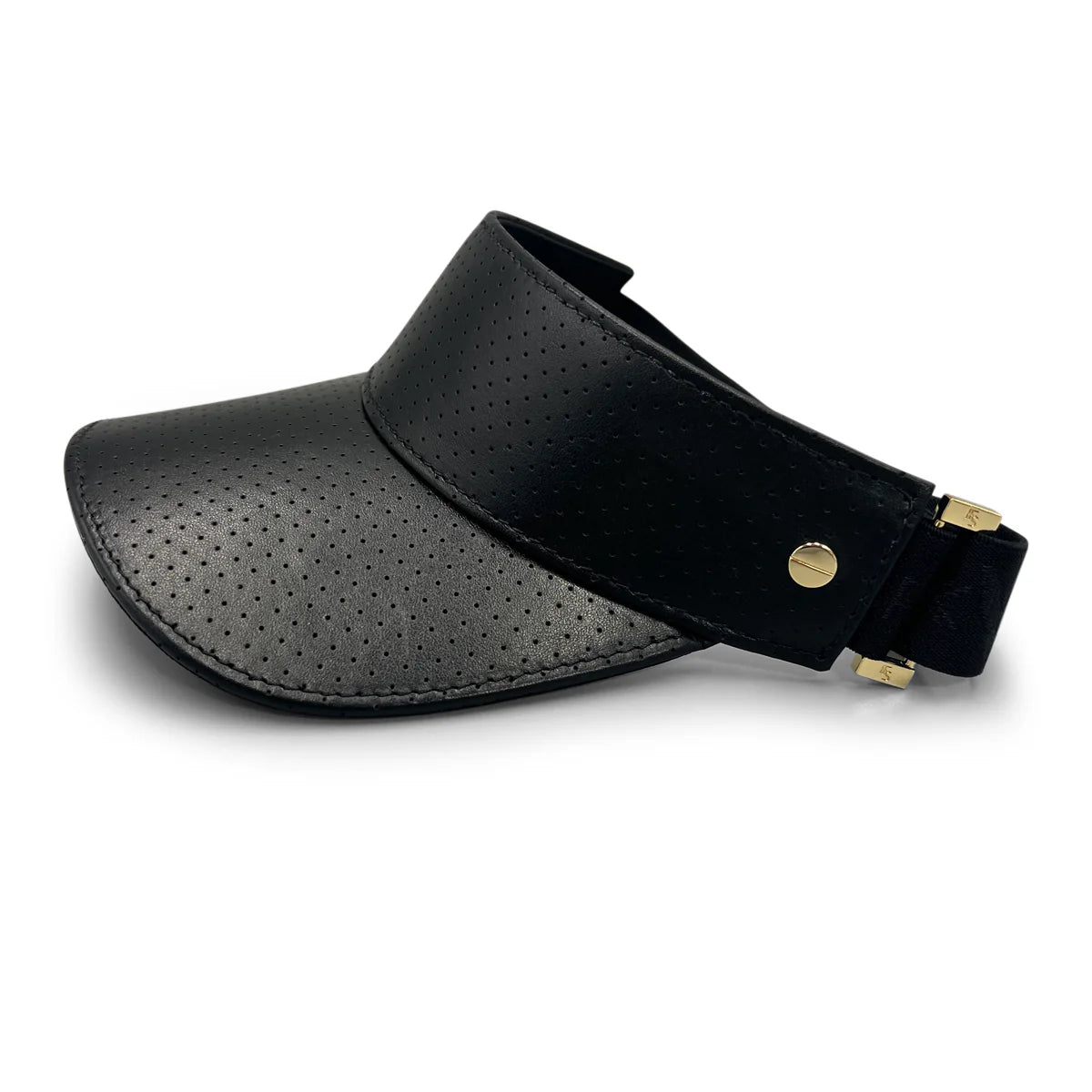 The Visor- black and gold