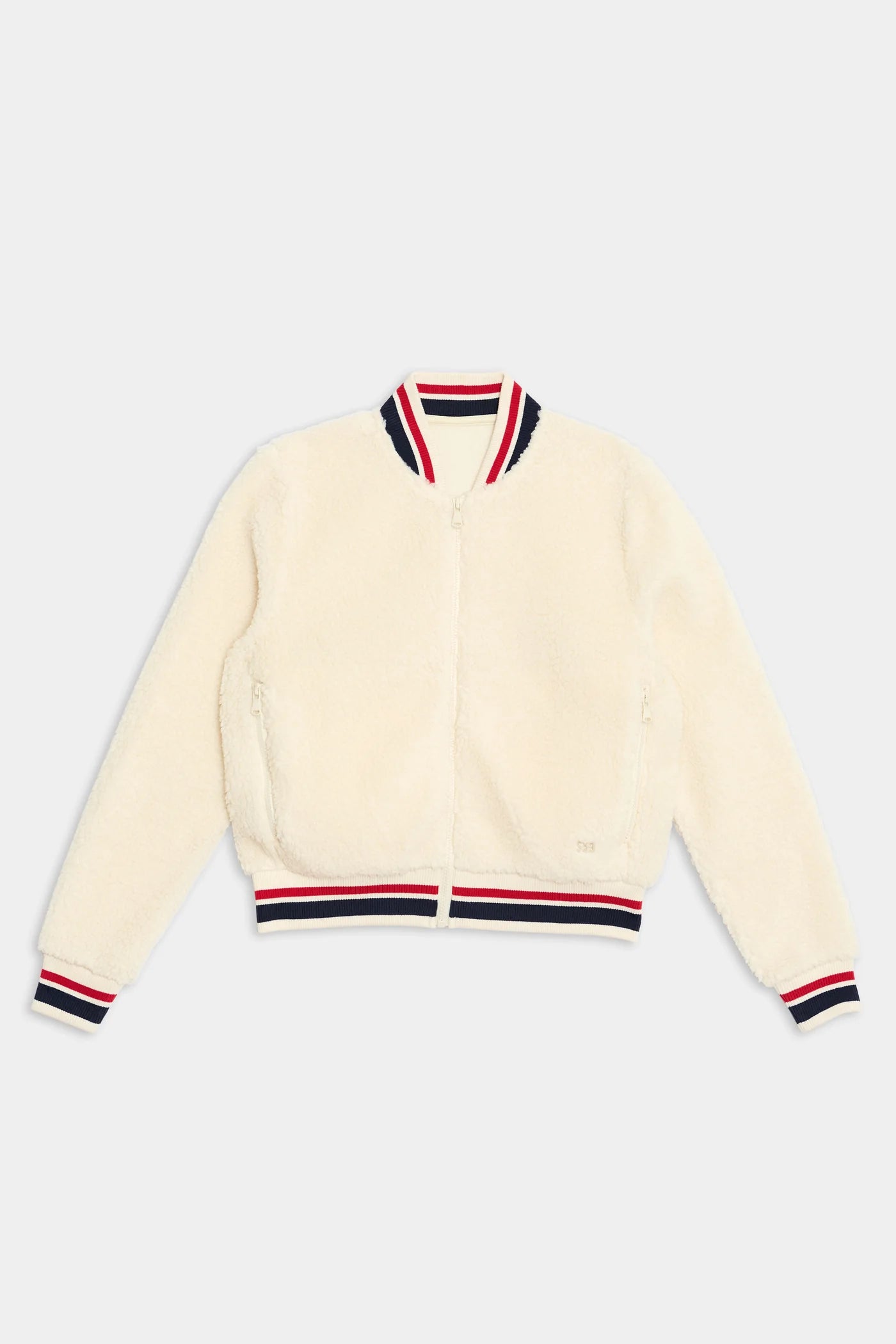 Willa Sherpa Jacket-Creme