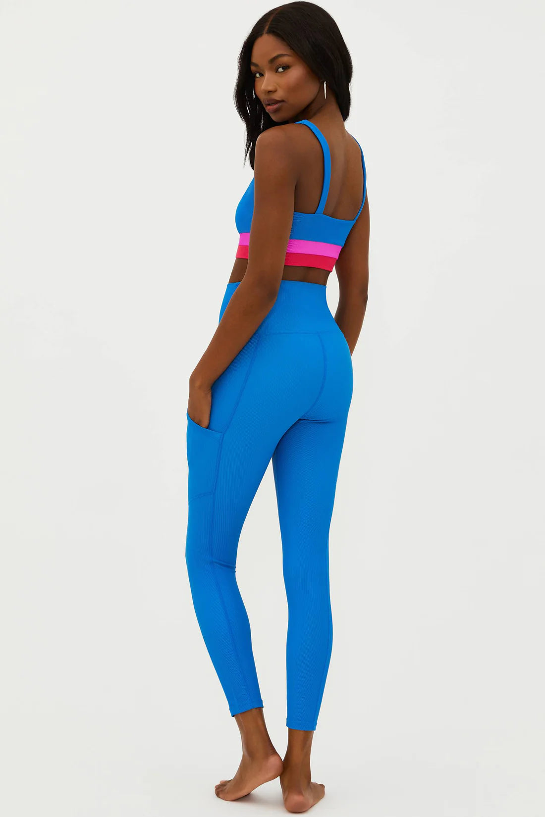 Summer legging- bluebell