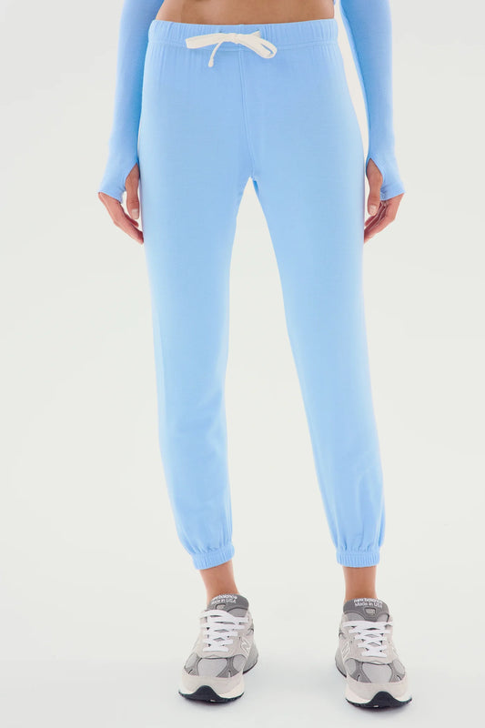 Sonja Fleece Sweatpant-Skylight