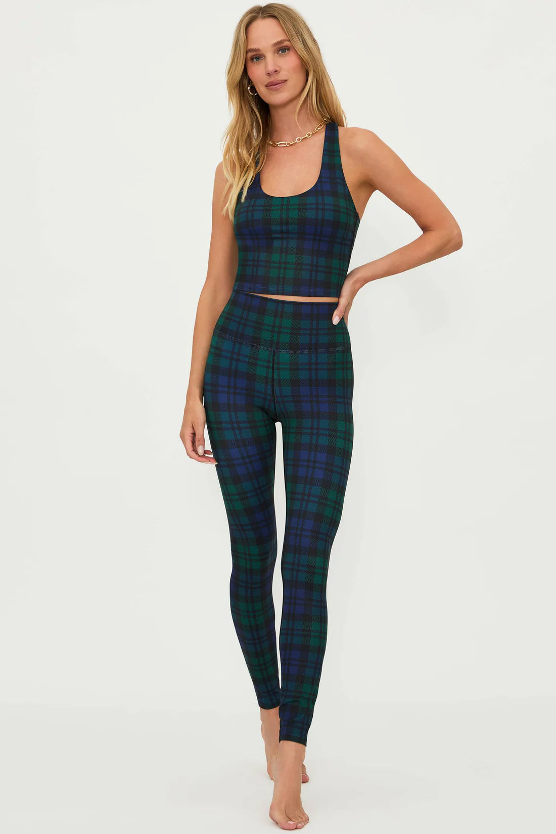 Piper Legging- Wintergreen Plaid