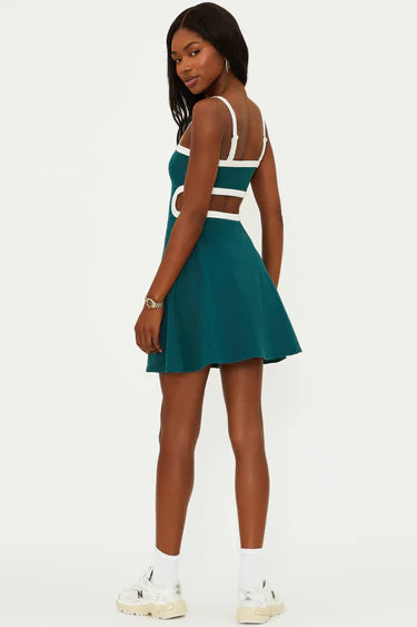 Sage Dress Pine Green