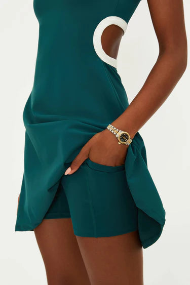 Sage Dress Pine Green