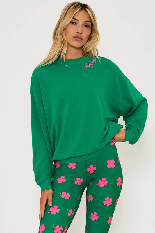 Devyn Oversized Sweatshirt Lucky