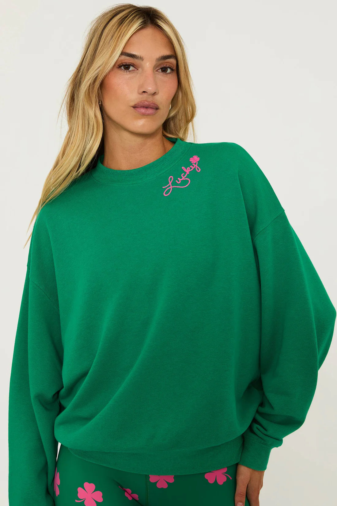 Devyn Oversized Sweatshirt Lucky