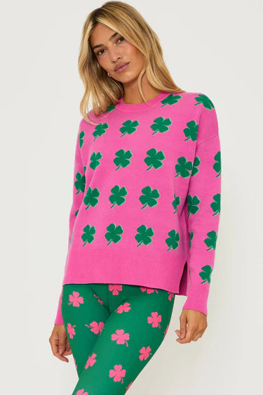 Callie Sweater Lucky Pink