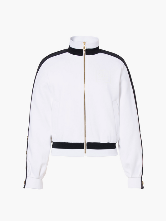 Monaco Track Jacket- white