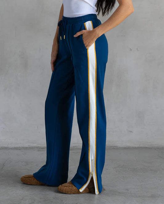 Jordan Interlock Pants- Sailor