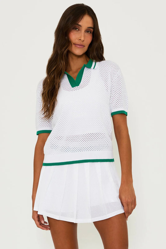 Giana Top Courtside White