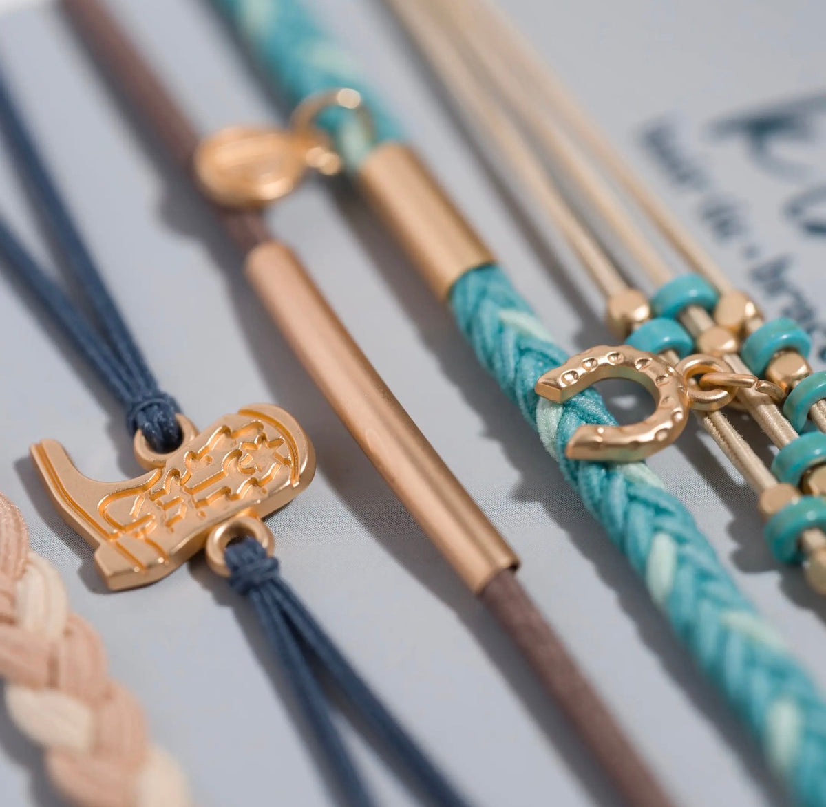 “Stride” hair tie bracelets