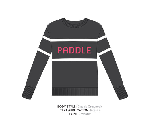 Custom Paddle sweater-White Eagle