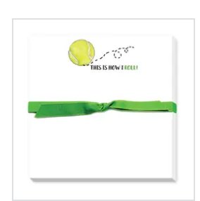 How I Roll tennis doodle pad