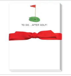 To Do... After Golf mini notepad