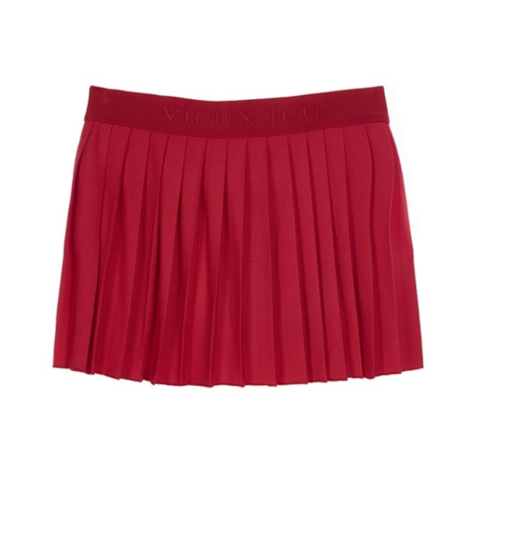 Chantal skirt-red
