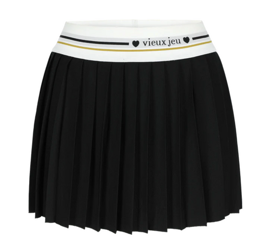 Chantal "love" skirt-black