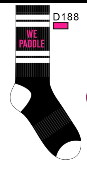 Custom White Eagle Paddle Socks