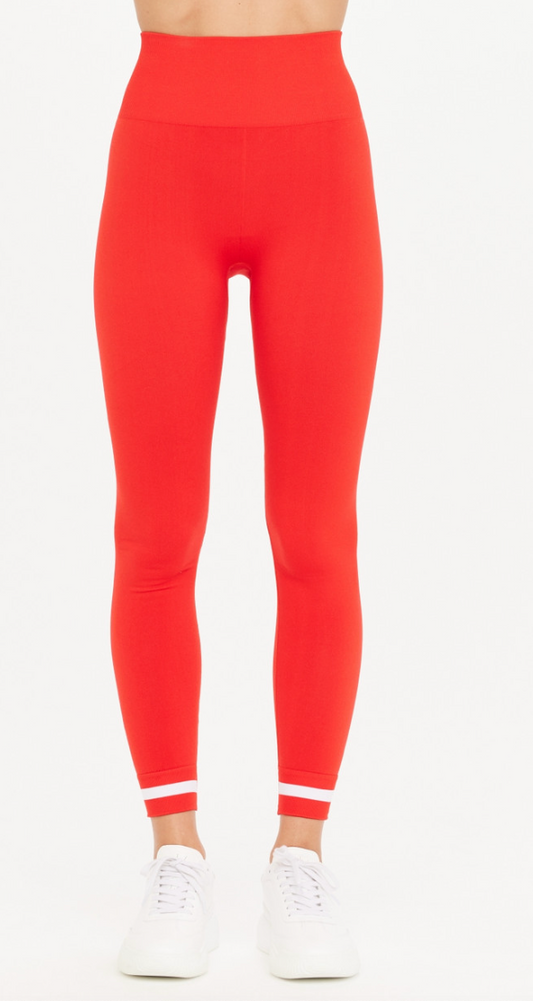 Form Seamless 25in Midi Pant-Red