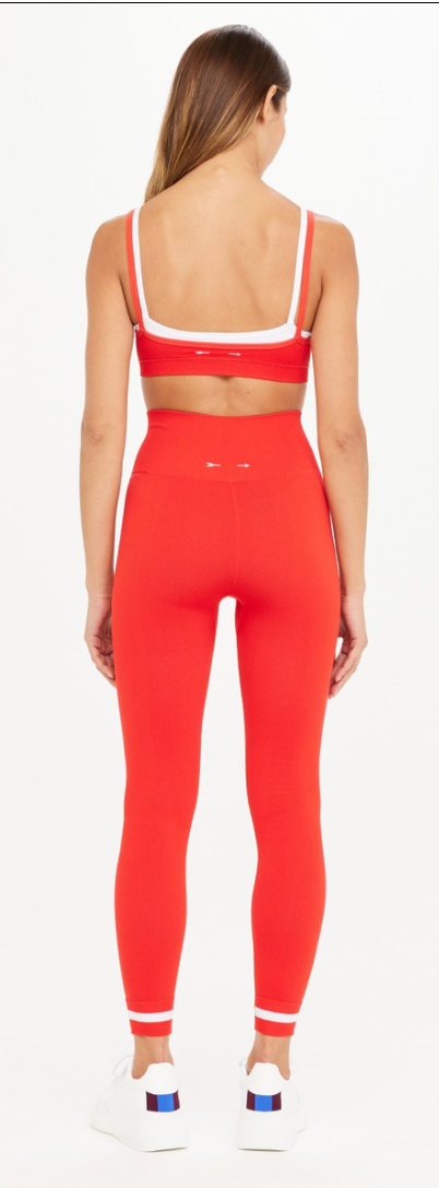 Form Seamless 25in Midi Pant-Red