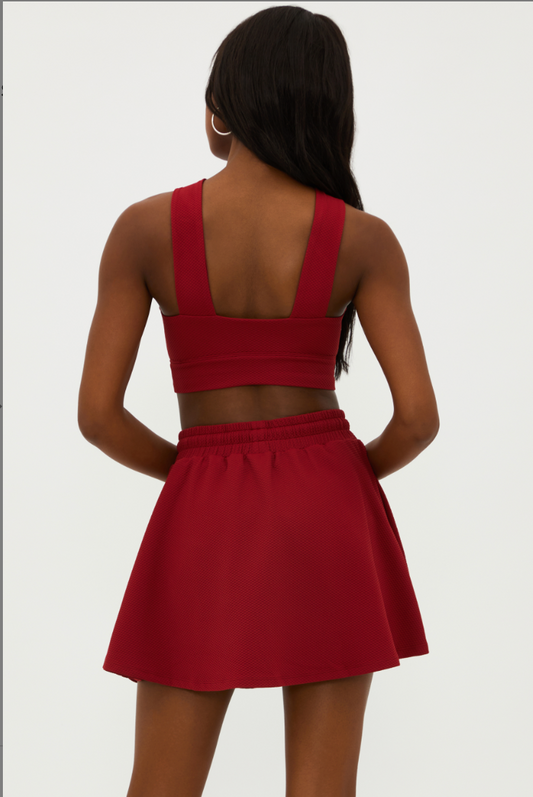 Adia Top- Rio Red Waffle