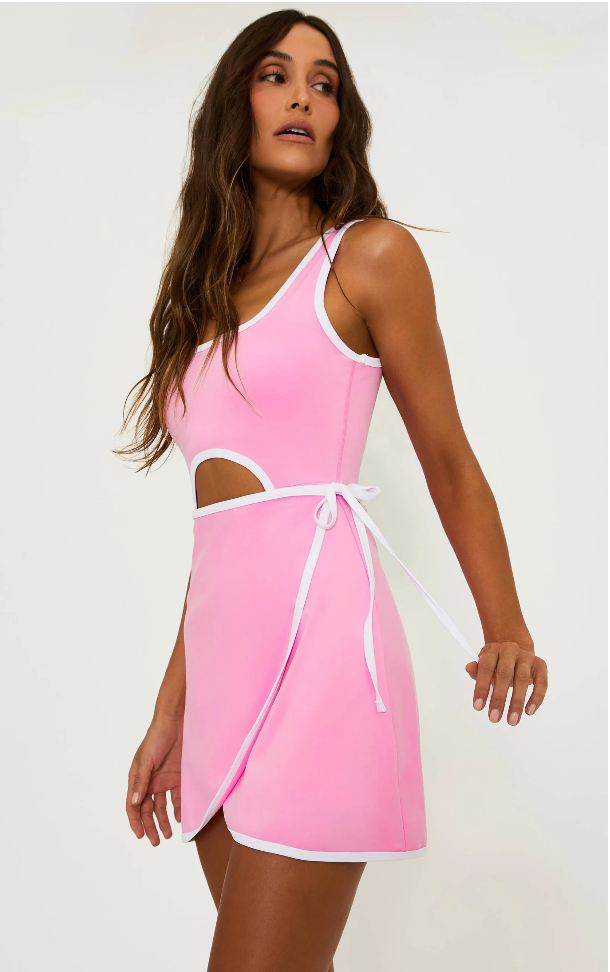 Astrid Dress-Prism Pink