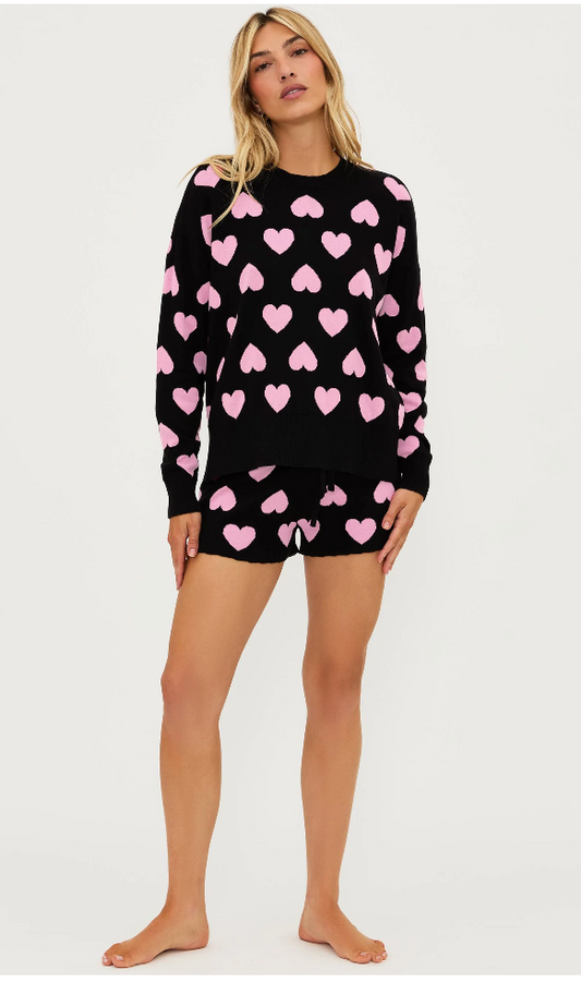 Balboa Shorts- Love Hearts