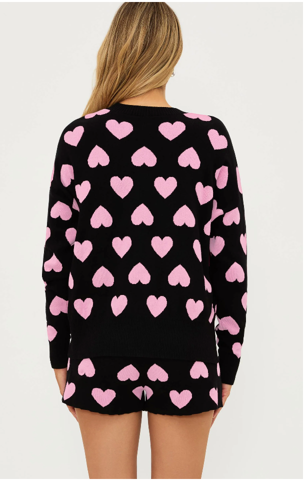 Callie Sweater- Love Hearts