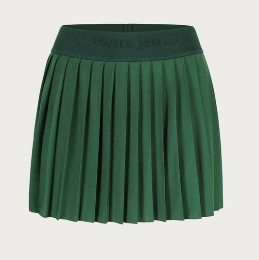 Chantal "love" skirt-green