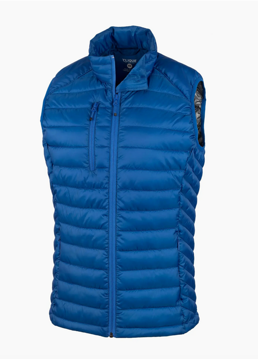 Cutter & Buck Clique Hudson Vest- Royal Blue