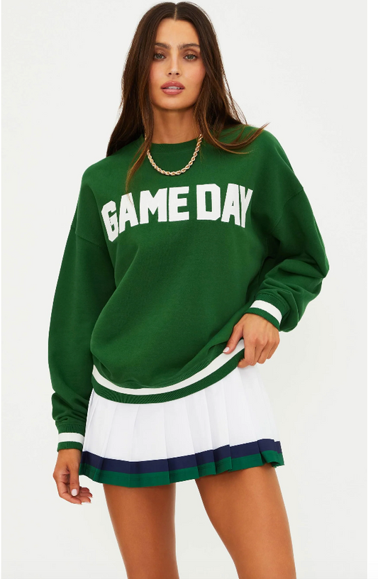Devyn Sweatshirt GAME DAY - Green