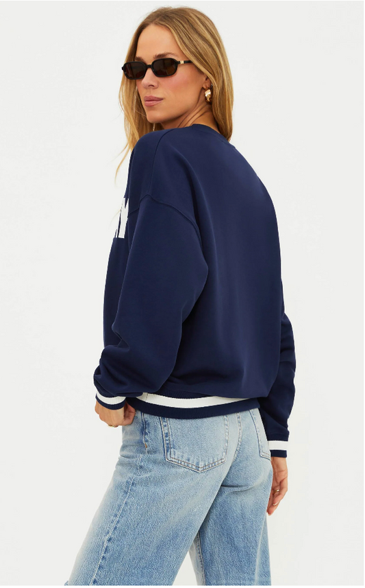 Devyn Sweatshirt GAME DAY - Navy