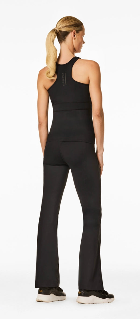 Lunge Flare Tights- Black