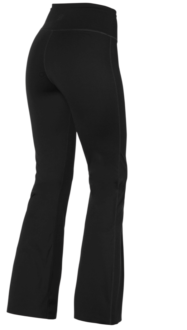 Lunge Flare Tights- Black