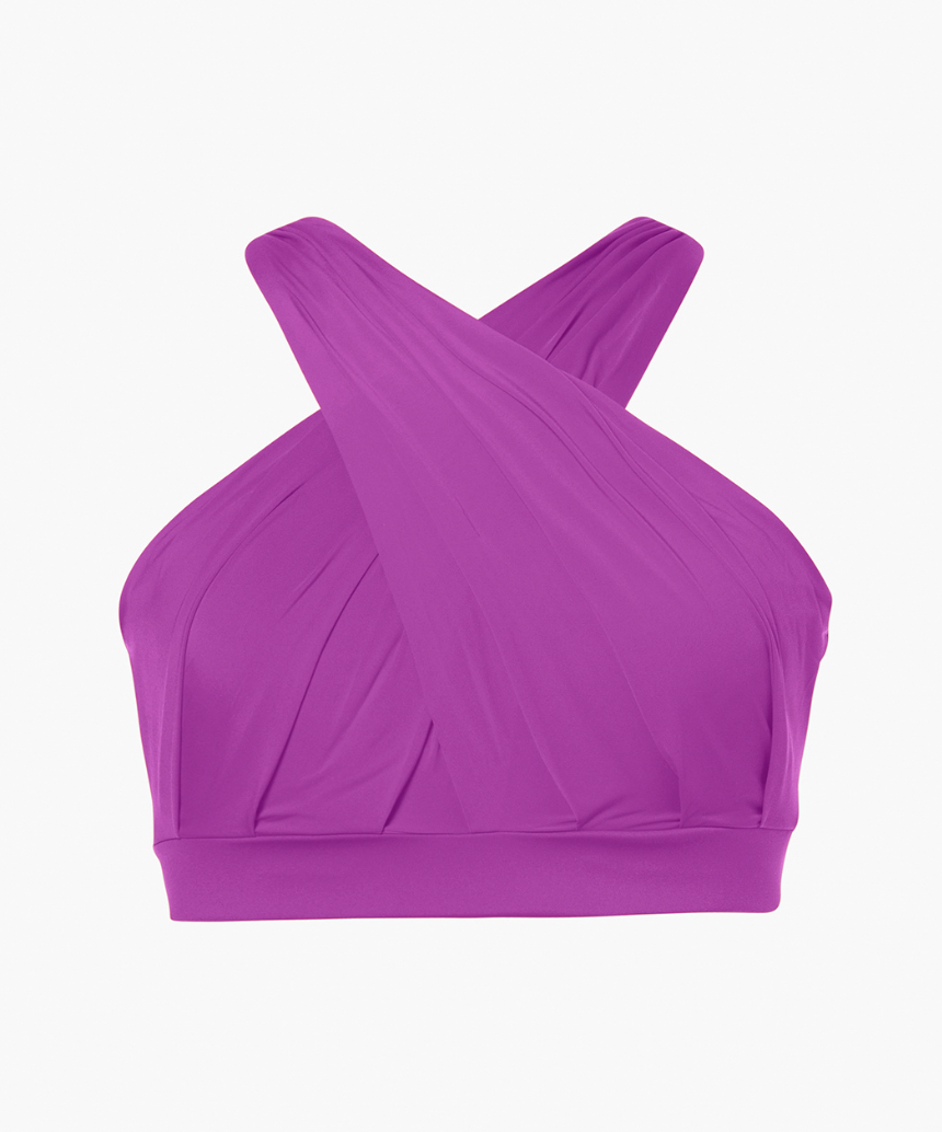 Drape Bra-Viola