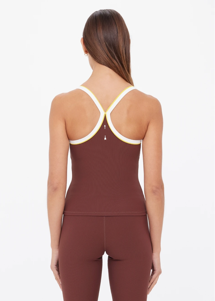 Rhythm Caleb Tank Top- Raisin