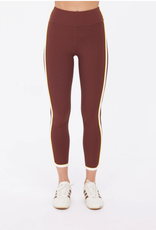 Rhythm 25in Midi Pant- Raisin