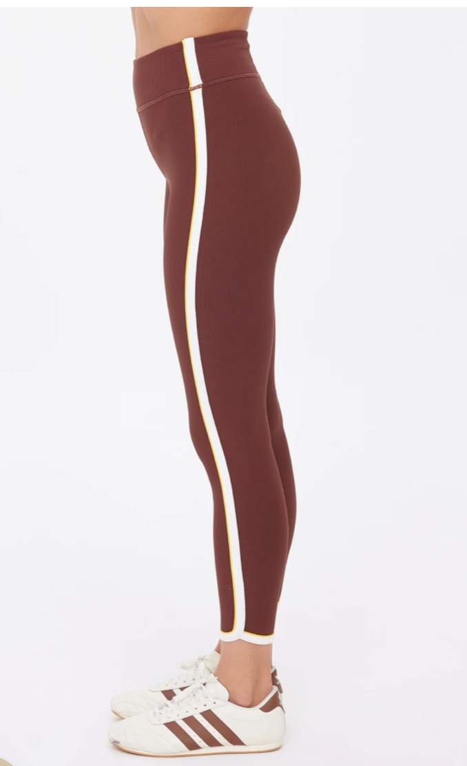 Rhythm 25in Midi Pant- Raisin