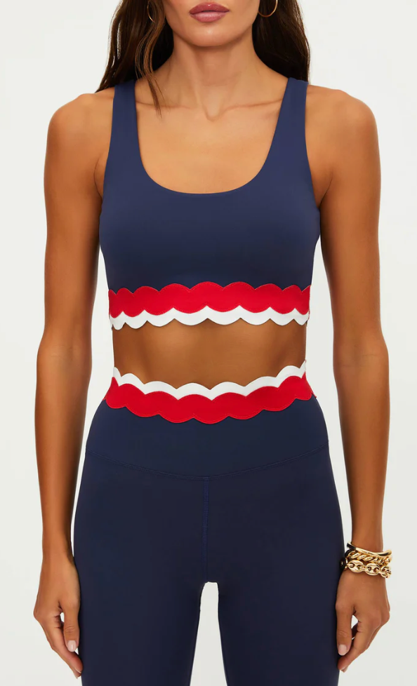 Stacy 7/8 Legging Twilight Firework Colorblock