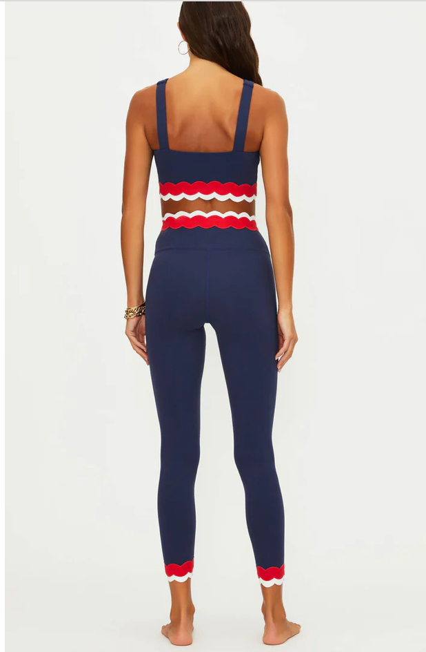 Stacy 7/8 Legging Twilight Firework Colorblock