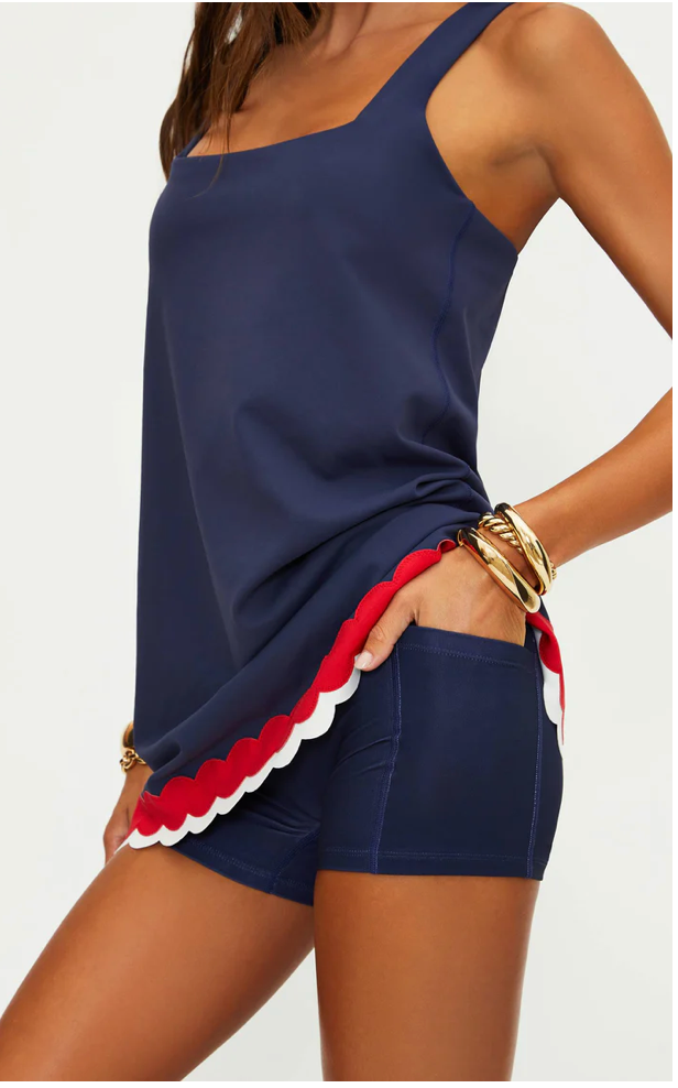 Mischa Dress Twilight Firework Colorblock Matte
