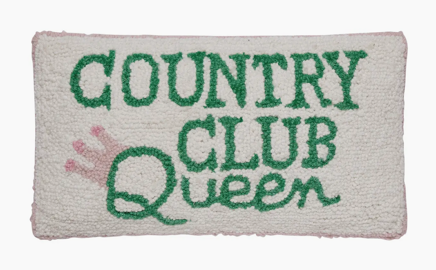 Country Club Queen Hook Pillow
