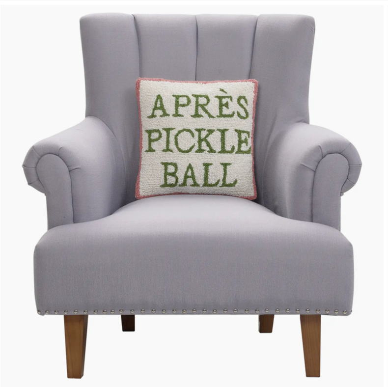 Aprés Pickleball Hook Pillow