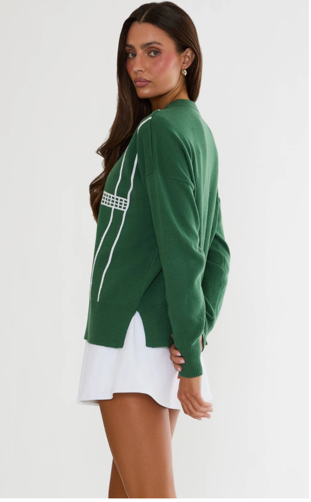 Callie Sweater Rally Green
