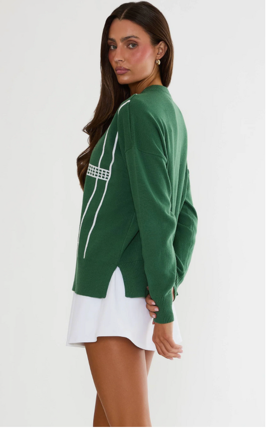 Callie Sweater Rally Green