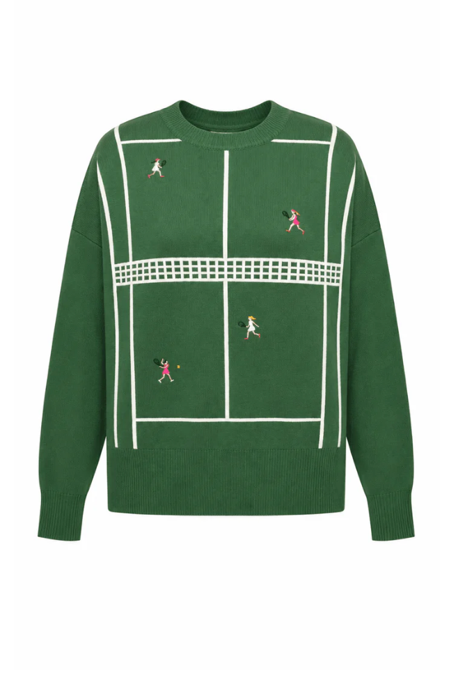 Callie Sweater Rally Green