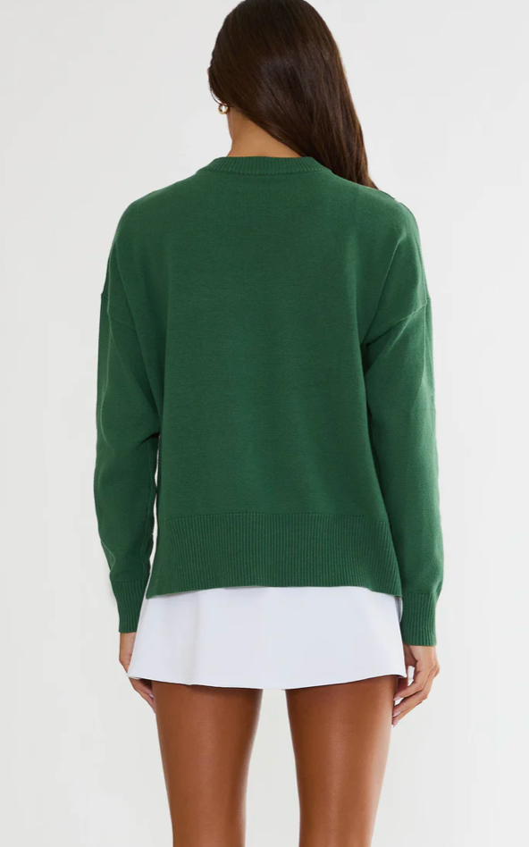 Callie Sweater Rally Green