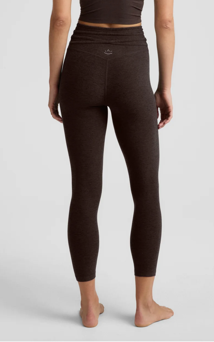 Spacedye™ It's A Tie Legging-dark chocolate heather